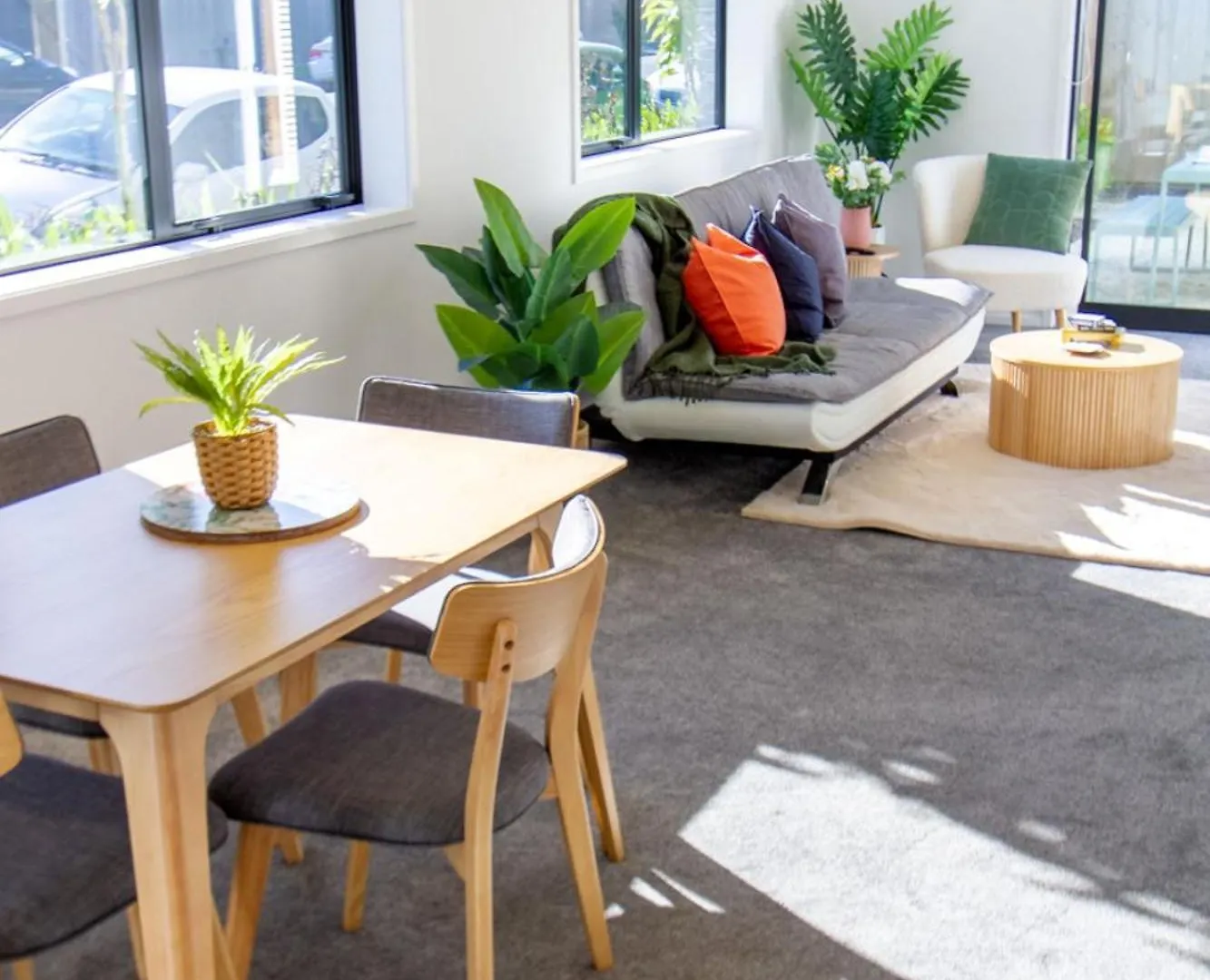 דירות כרייסטצ'רץ' Gateway To Hagley Park - 2 Bed W/Carpark